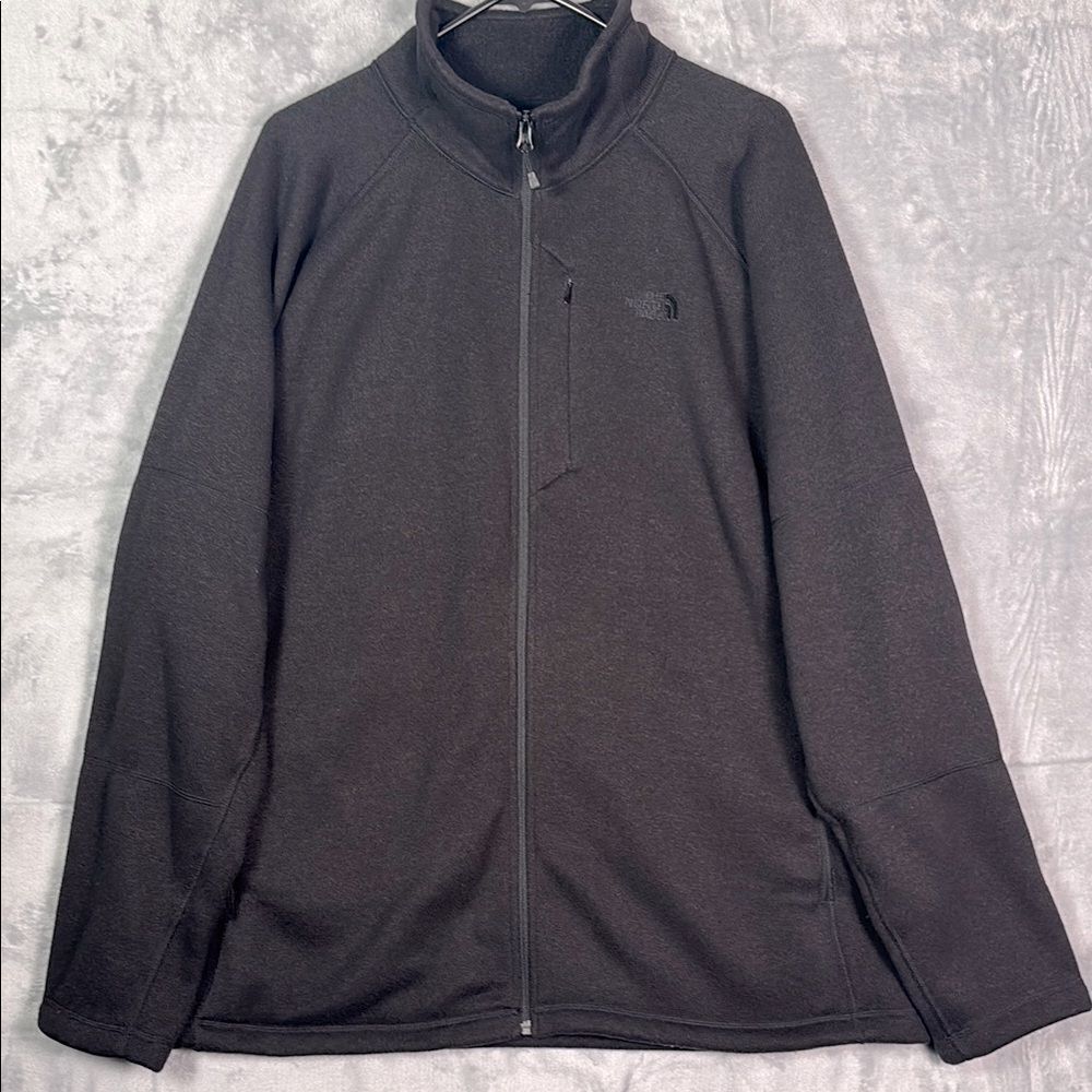 The North Face Black Full Zip Warm Thermal Fleece Jacket Size XXL